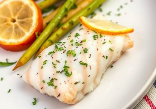 Baked Cod with Herbs