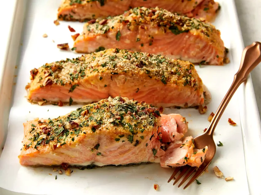 Baked Dijon Salmon