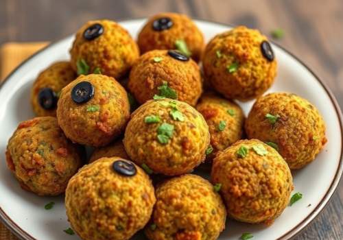 Baked Falafel Bites