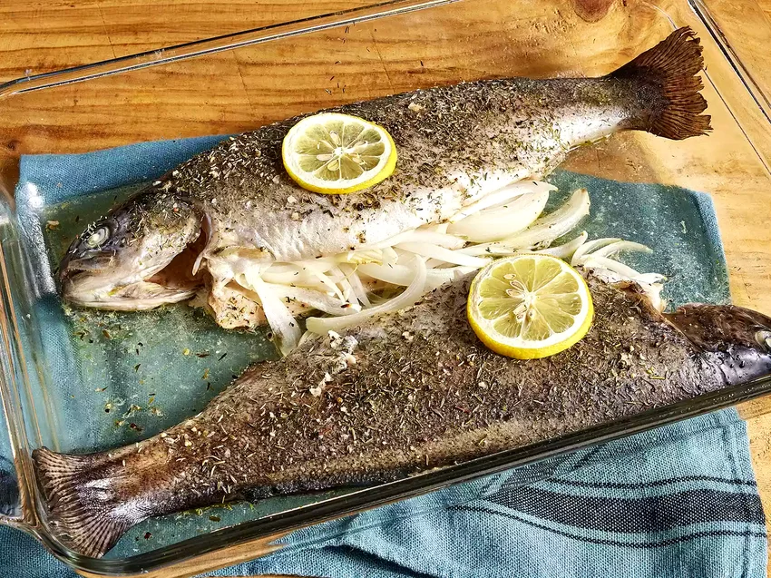 50 Oven-Baked Fish Dishes You'll Want to Cook Repeatedly Baked Fresh Rainbow Trout
