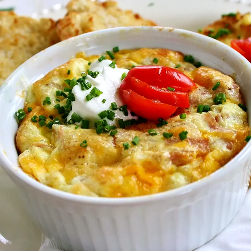 Top 20 Christmas Morning Breakfast and Brunch Recipes Baked Omelet