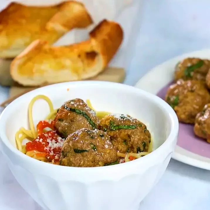 Baked Turkey Meatballs