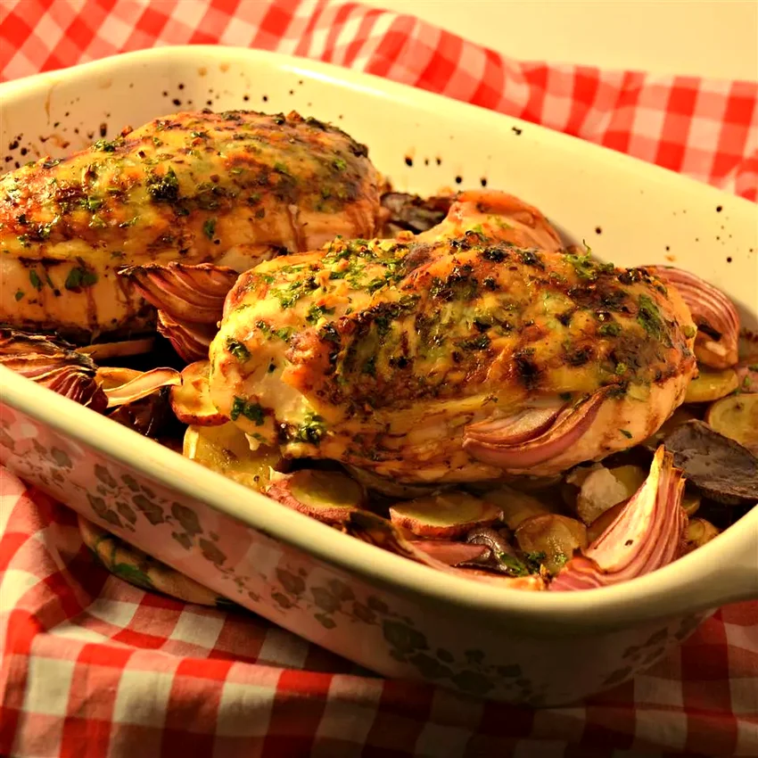 15 Amazing Red Onion Recipes for Every Home Cook Balsamic Chicken with Red Onions and Potatoes