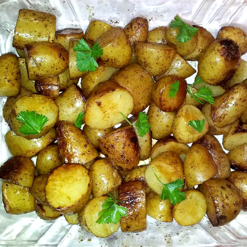 Top 50 Holiday Side Dishes for Thanksgiving Dinner Balsamic Grilled Baby Potatoes