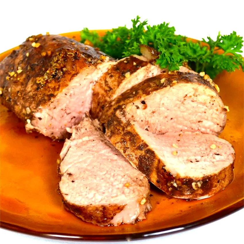 19 Holiday Christmas Eve Dinner Recipe Ideas Balsamic Roasted Pork Loin