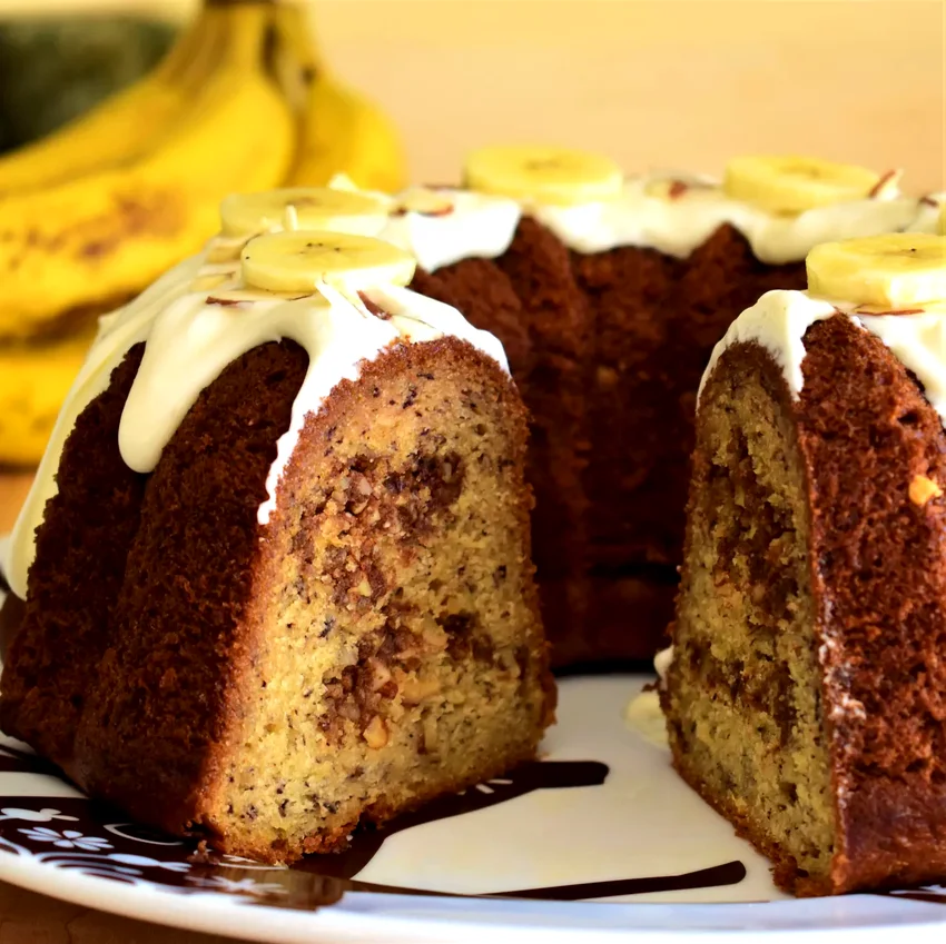 10 Festive Bundt Cakes Perfect for Holiday Dessert Tables Banana-Almond Streusel Bundt Cake