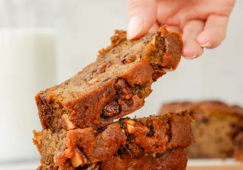 Banana Bread Slices