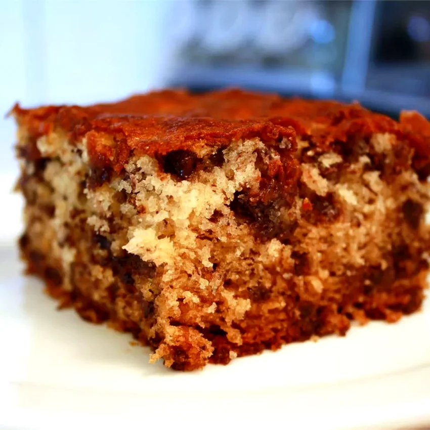 25 Sheet Pan Cake Recipes That Beat Layer Cakes Every Time Banana Chocolate Chip Cake