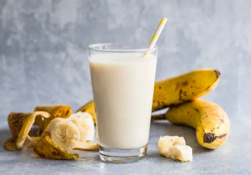 Banana Cottage Cheese Smoothie