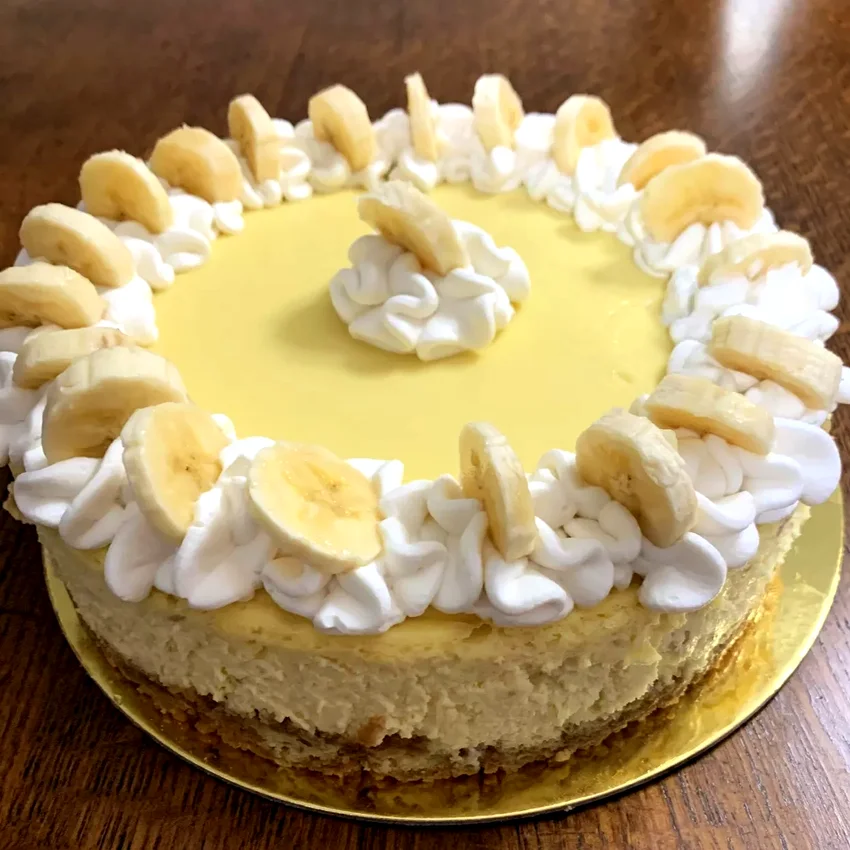 Banana Cream Cheesecake
