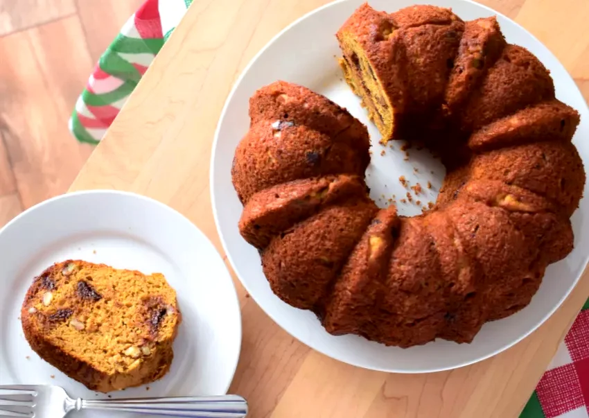 12 Amazing Pumpkin Bundt Cakes for Cozy Fall Baking Banana-Pumpkin Bundt Cake