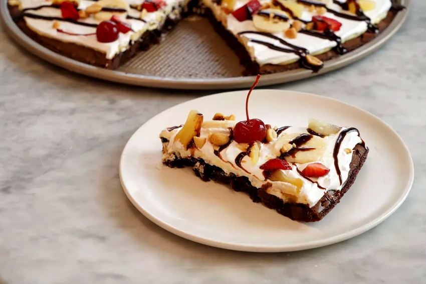 22 Amazing Brownie Mix Recipes That Taste Homemade Banana Split-Brownie