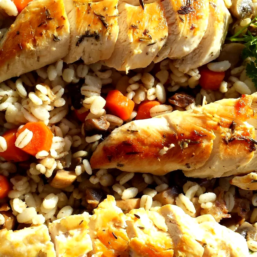 Barley Chicken Casserole