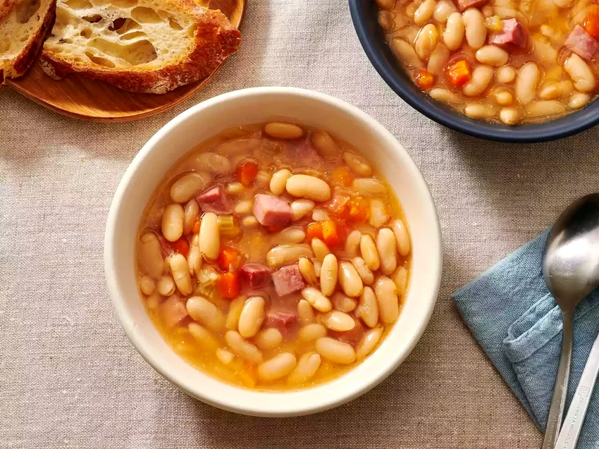 Basic Ham and Bean Soup