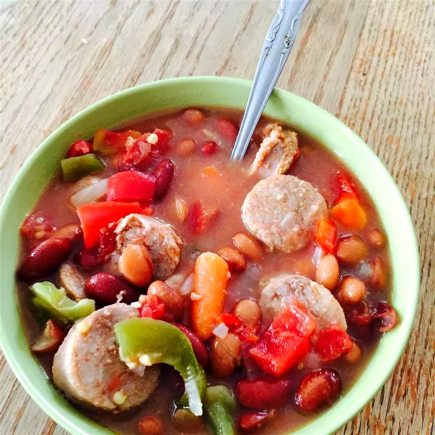 Bean and Sausage Soup