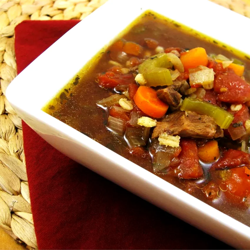 Beef Barley Vegetable Soup
