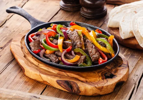 Beef Fajitas (Without Tortillas)