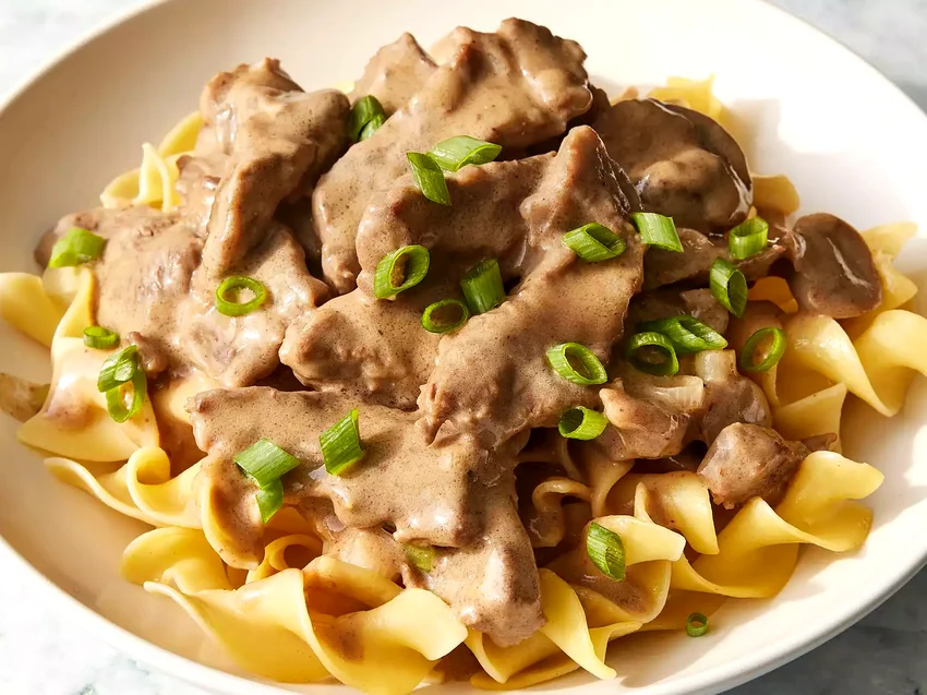 Beef Stroganoff