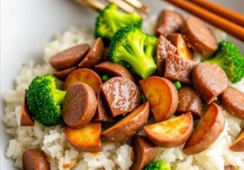 Beef and Broccoli Rice Bowl