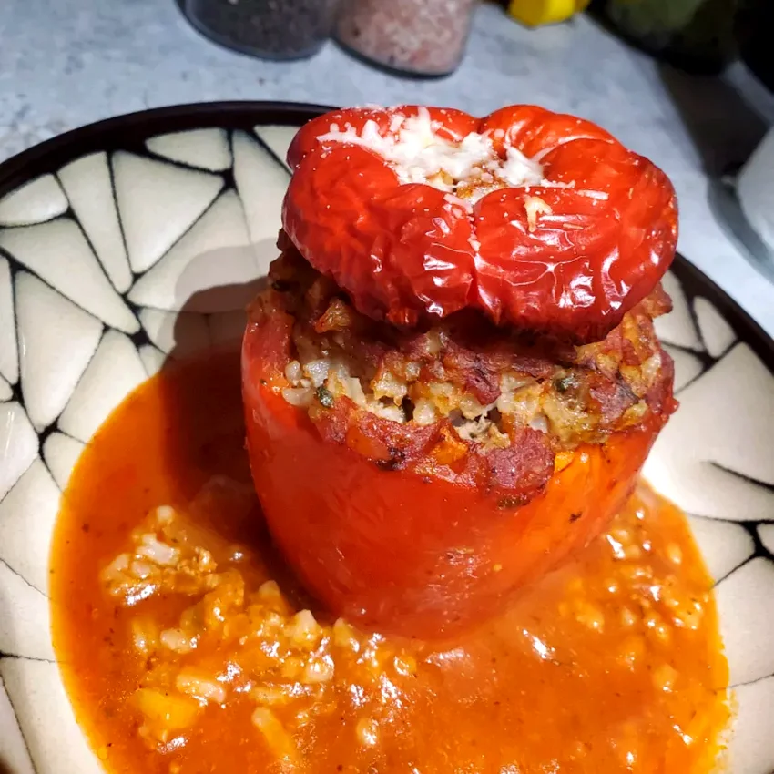 25 Simple Beef Rice Dishes for Quick Weeknight Meals Beef and Rice Stuffed Bell Peppers