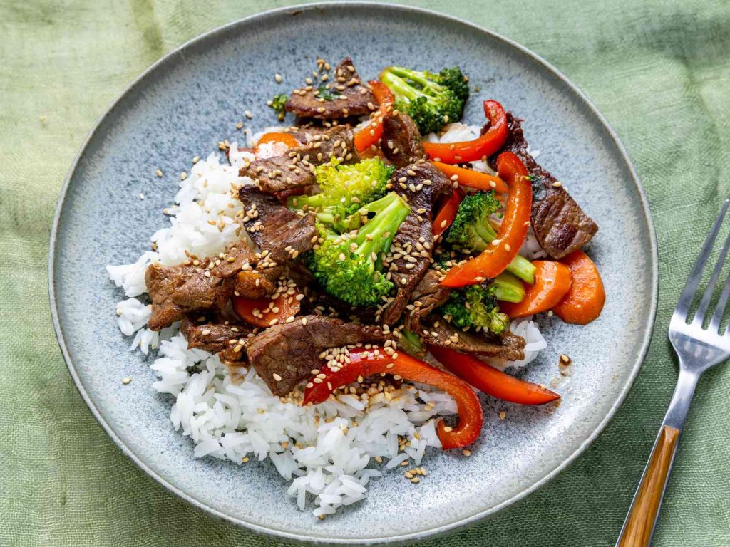 Beef and Veggie Stir Fry