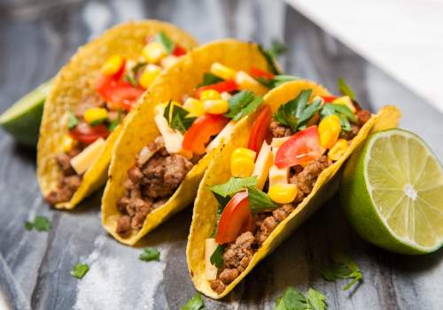 Beef tacos