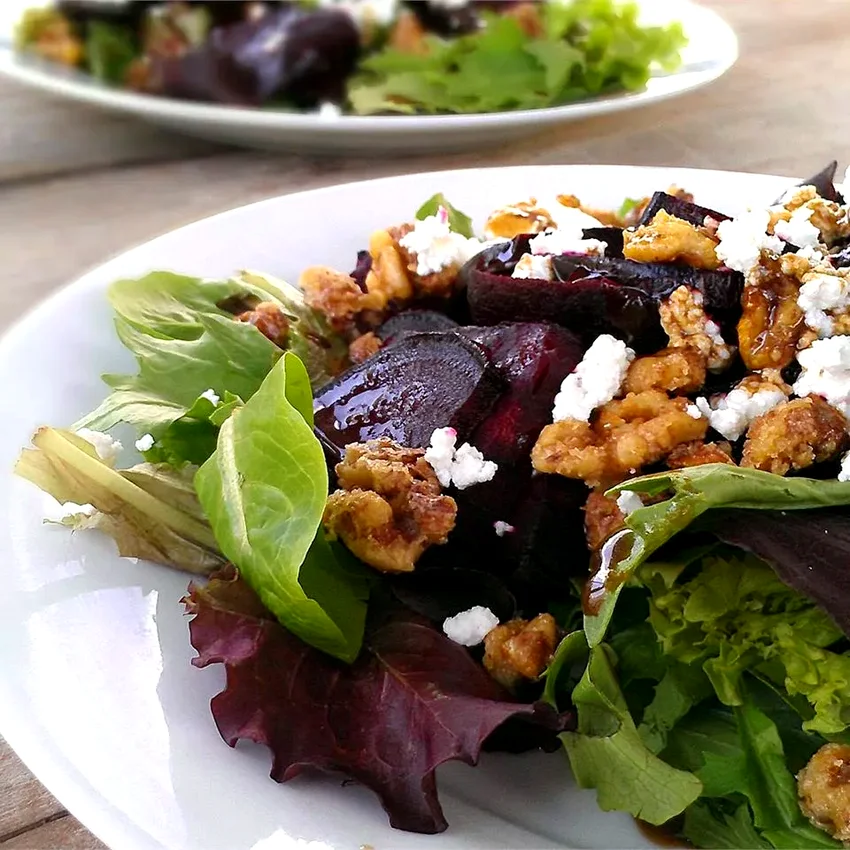 Beet Salad with Goat Cheese