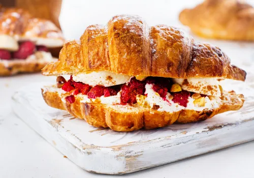 Berry and Cream Cheese Croissant