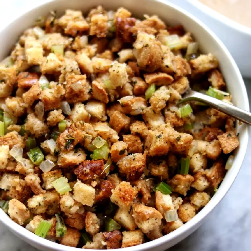 Better-than-Boxed Vegan and Gluten-Free Stuffing