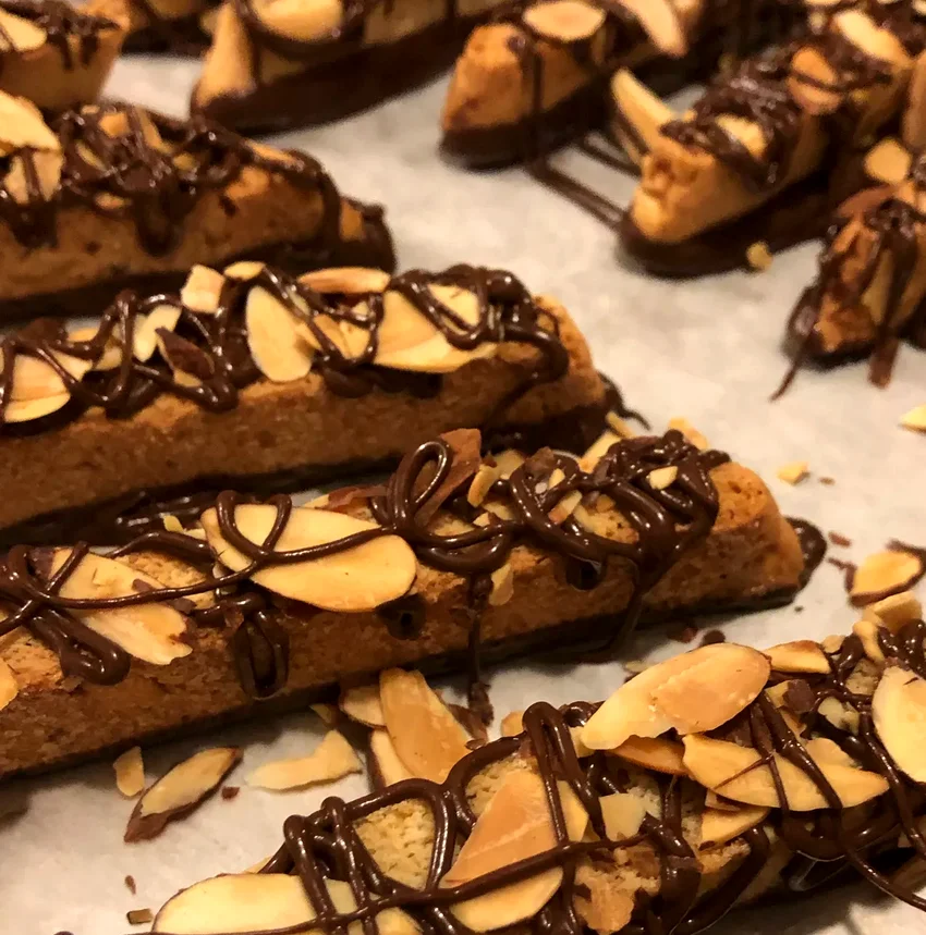 50 Sweet Treats That Begin With a Bag of Chocolate Chips Biscotti Toscani