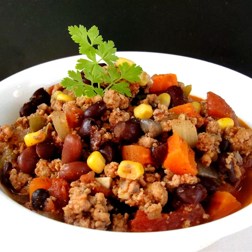 Black Bean and Chickpea Chili
