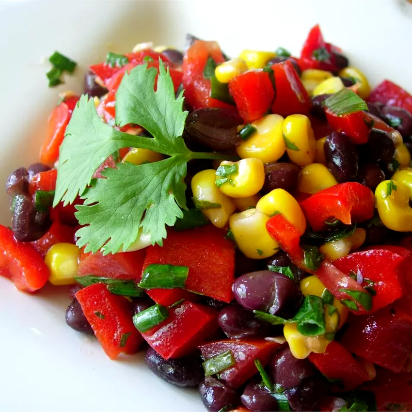 15 Simple Plant-Based Recipes Perfect for New Vegans Black Bean and Corn Salad