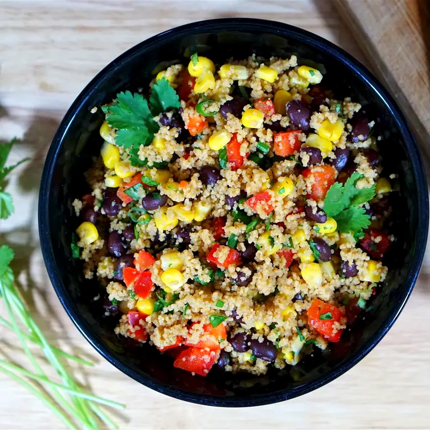 Black Bean and Couscous Salad