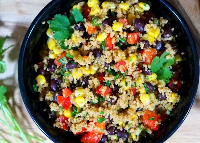 Black Bean and Couscous Salad