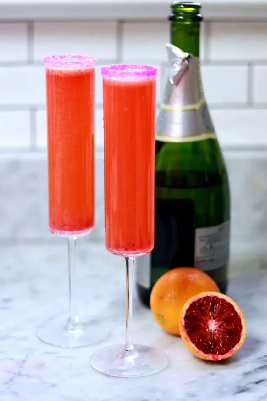 Blood Orange Mimosa