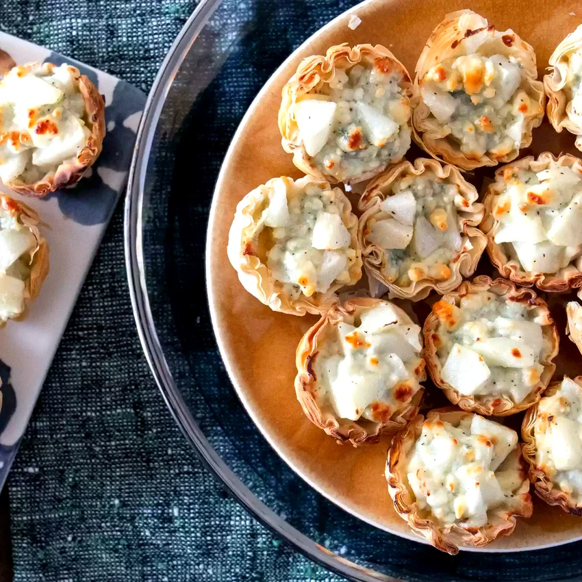 26 Top Holiday Appetizers: Complete Party Recipe Guide Blue Cheese Pear Tartlets