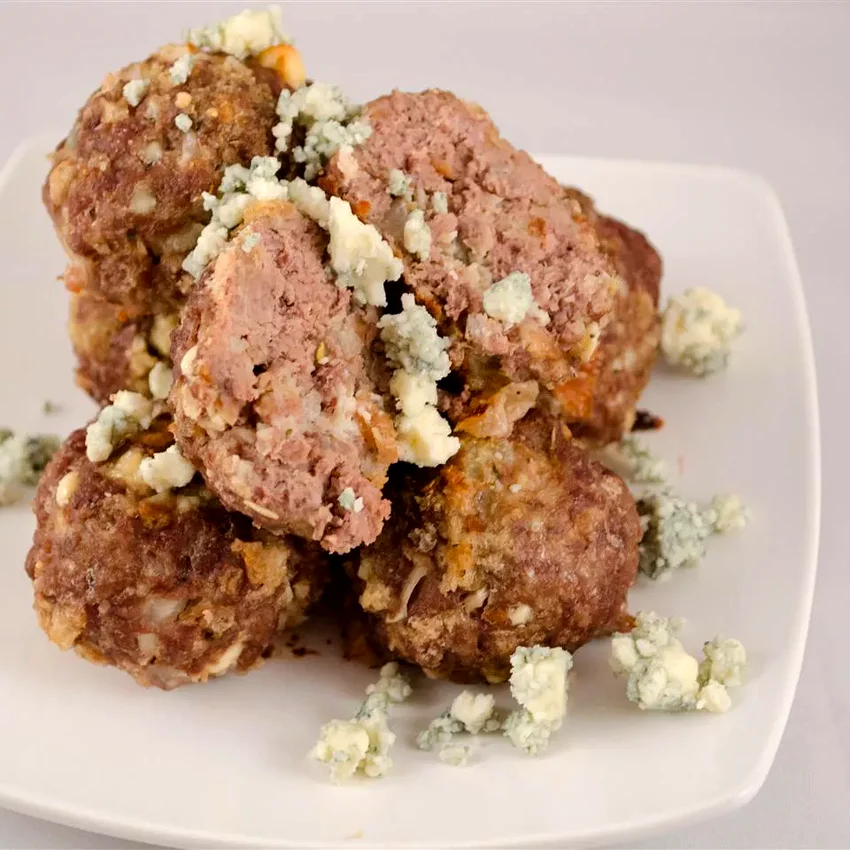 28 Top Ground Beef Recipe Ideas for Every Meal Blue Cheese and Beef Meatballs