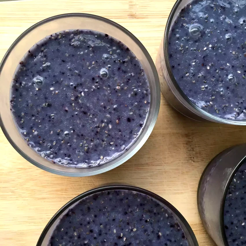 10 Simple Healthy Chia Pudding Recipes for Sweet Treats Blueberry Chia Pudding with Almond Milk
