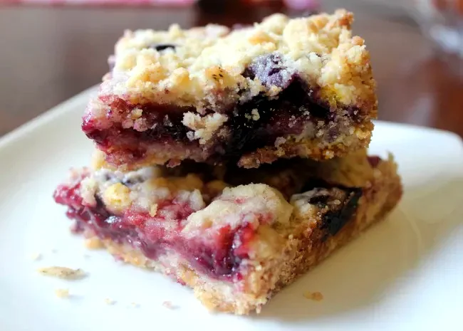 25 Amazing Cookie Bar Recipes That Everyone Will Love Blueberry Crumb Bars