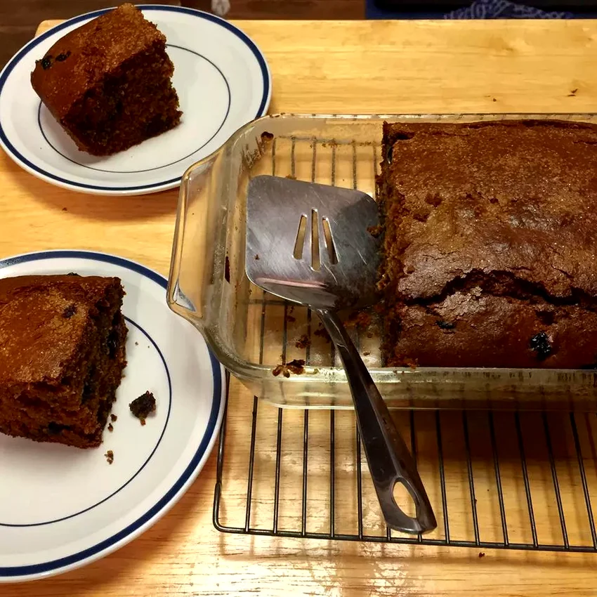 Blueberry Gingerbread