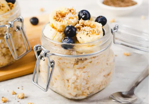 Blueberry Lemon Overnight Oats