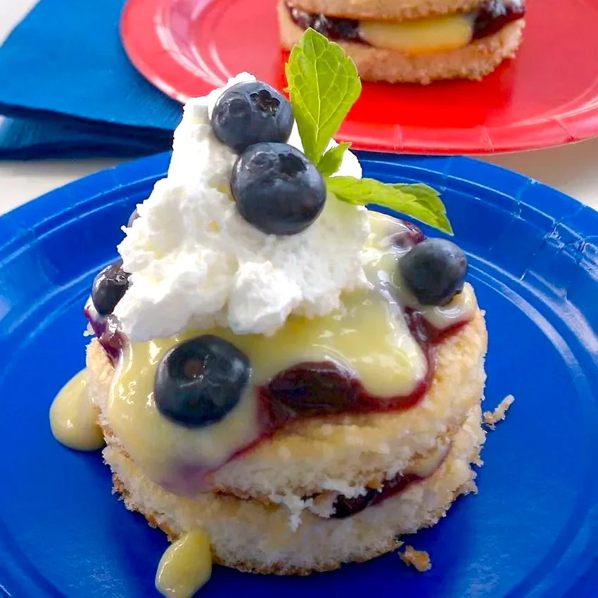 15 Bright Lemon-Blueberry Desserts to Sweeten Your Day Blueberry Lemon Shortcake