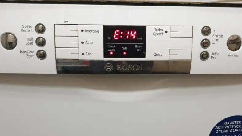 Bosch Dishwasher Error Codes and Solutions