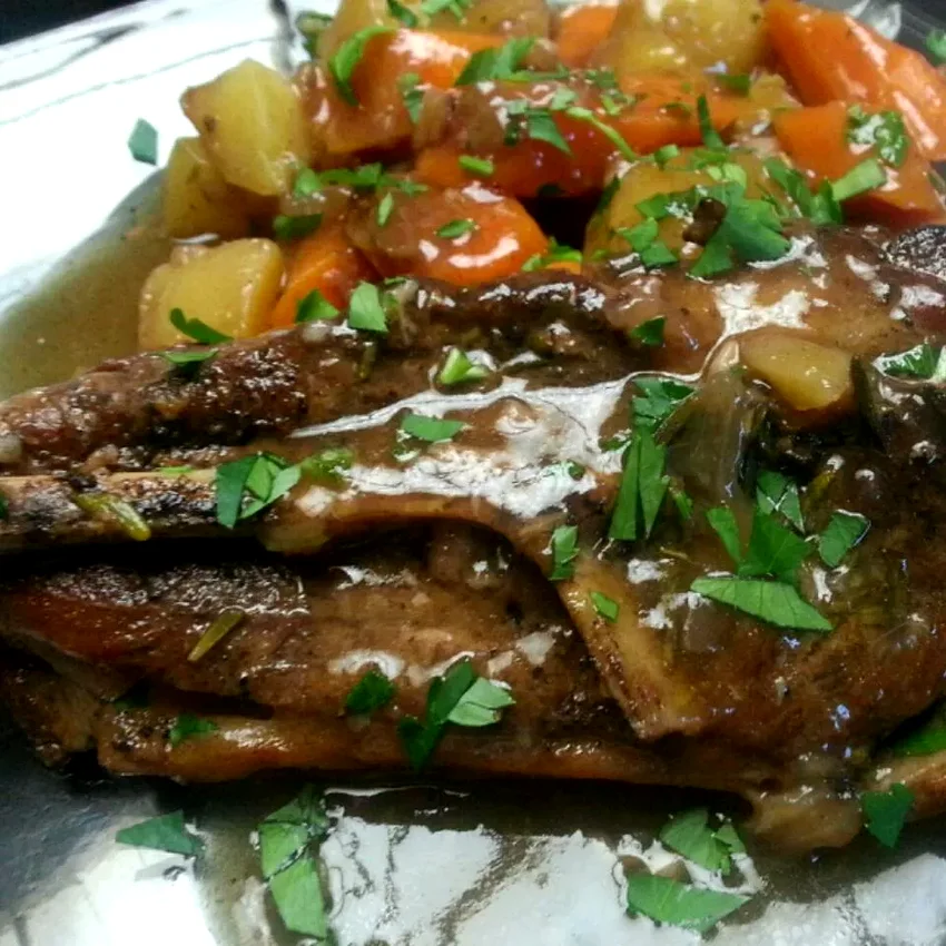 17 Tender Lamb Shoulder Recipe Ideas for Every Season Braised Lamb Shoulder Chops