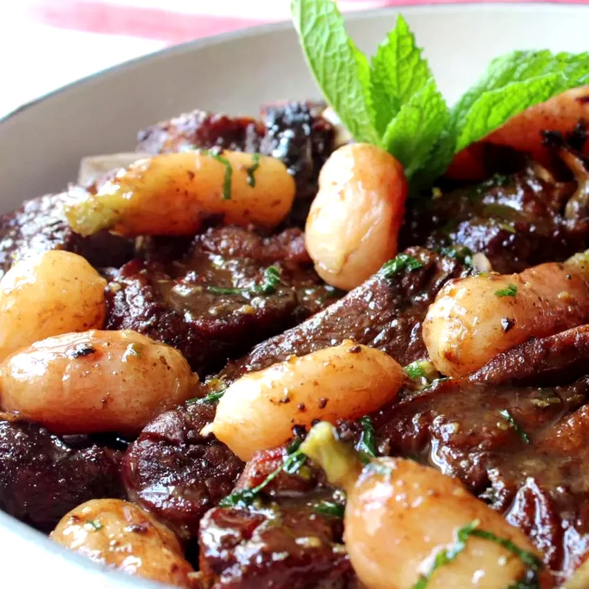 17 Tender Lamb Shoulder Recipe Ideas for Every Season Braised Lamb with Radishes and Mint