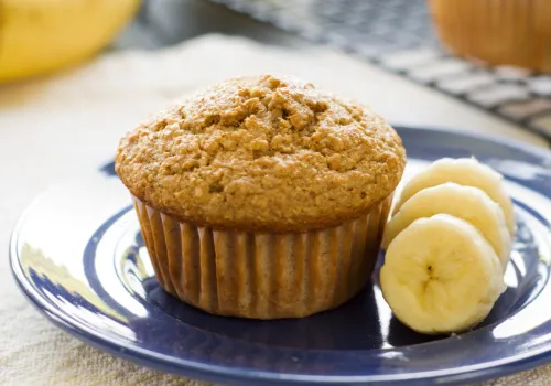 Bran Muffins with Added Protein Powder