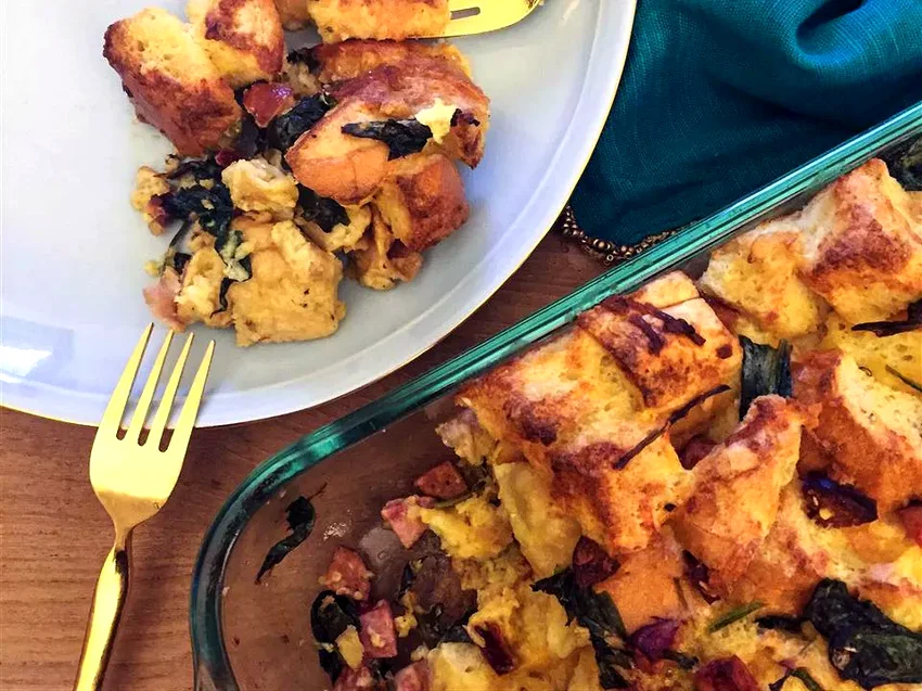 21 Holiday Morning Breakfast Bakes You Can Prep Ahead Breakfast Strata