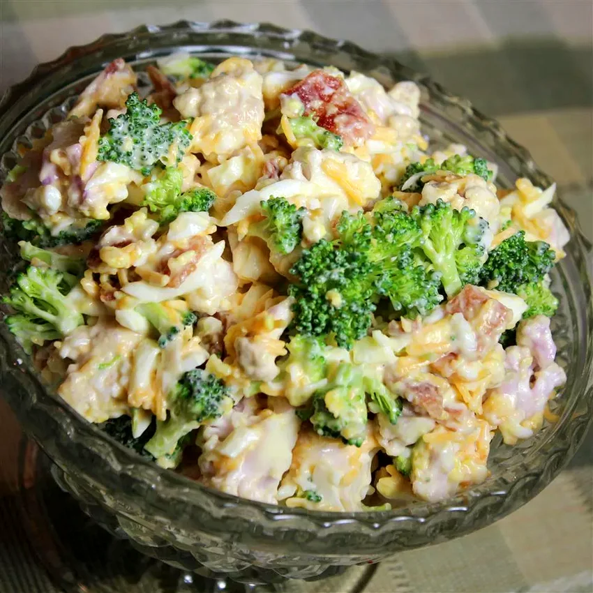 Top 15 Fresh Broccoli Salad Recipes for Every Occasion Broccoli-Cauliflower Salad