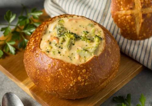 Broccoli Cheddar Stuffed Crescents