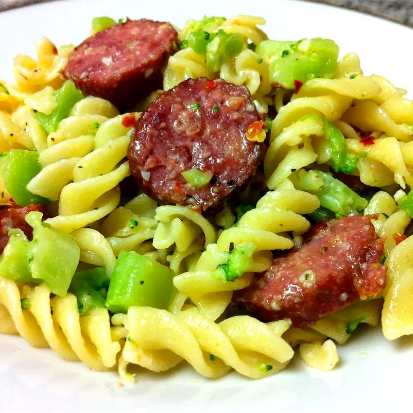 Broccoli and Sausage Cavatelli